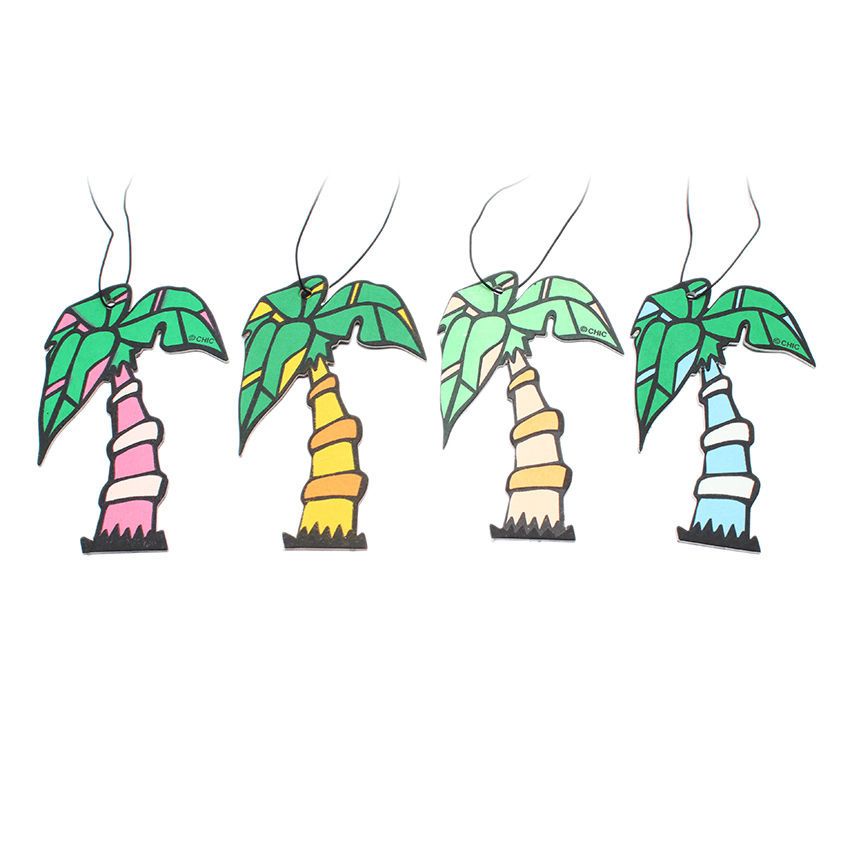 Palm Tree Air Fresheners 4Pk