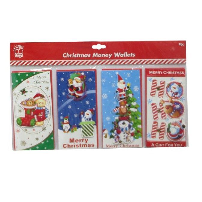 Thiệp Noel bộ 4 cái nhiều mẫu UBL XA8547