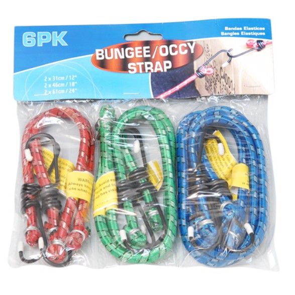 Dây Thun Buộc Xe Có Móc 6 Cái Uncle Bills HA0005