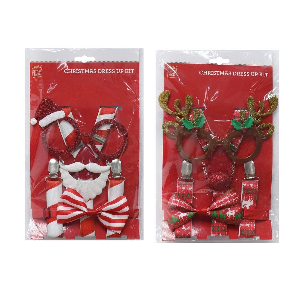 Bộ Trang Điểm Hóa Trang Giáng Sinh - Xmas 3 Cái UBL XB4376 Phụ Kiện Hóa Trang Giáng Sinh