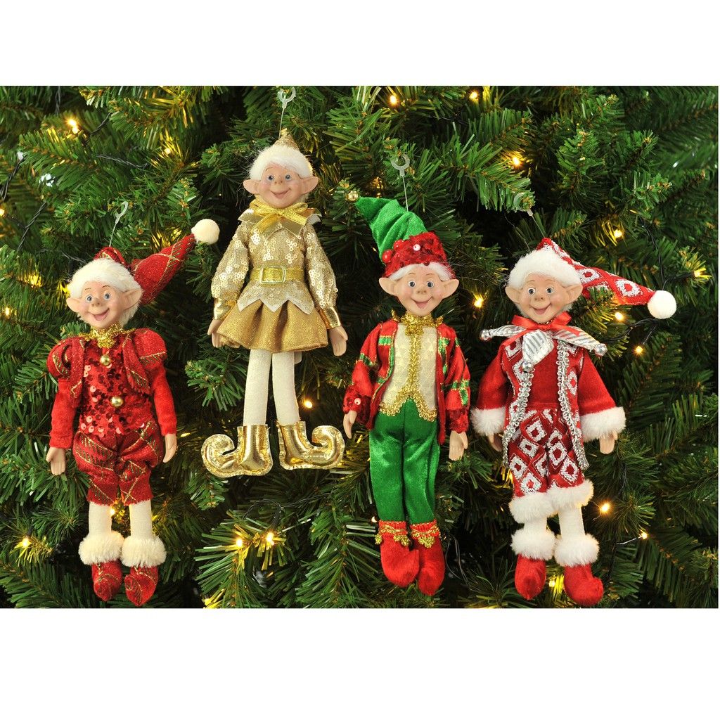 Búp Bê Yêu Tinh 25cm UBL XB4316 Trang Trí Giáng Sinh