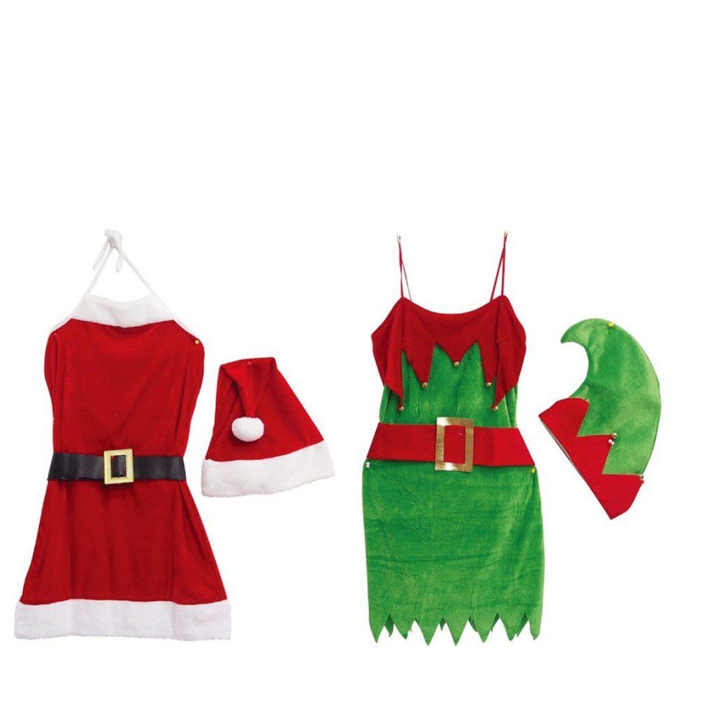 Trang phục yêu tinh/ Santa 3 size 3 cái UBL XB1442