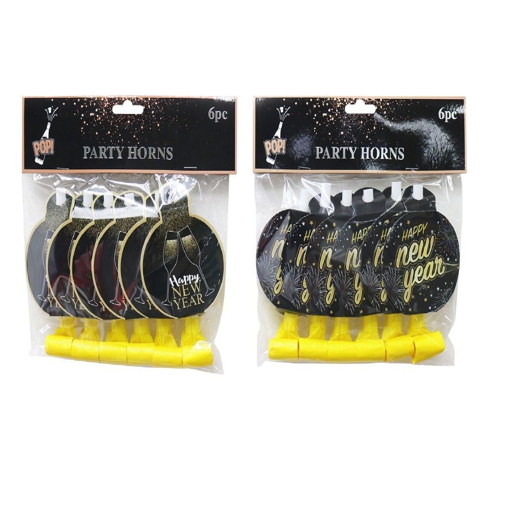 Kèn Giấy Tiệc 6 cái/gói 2 loại UBL XB4526 Đồ Chơi Giáng Sinh