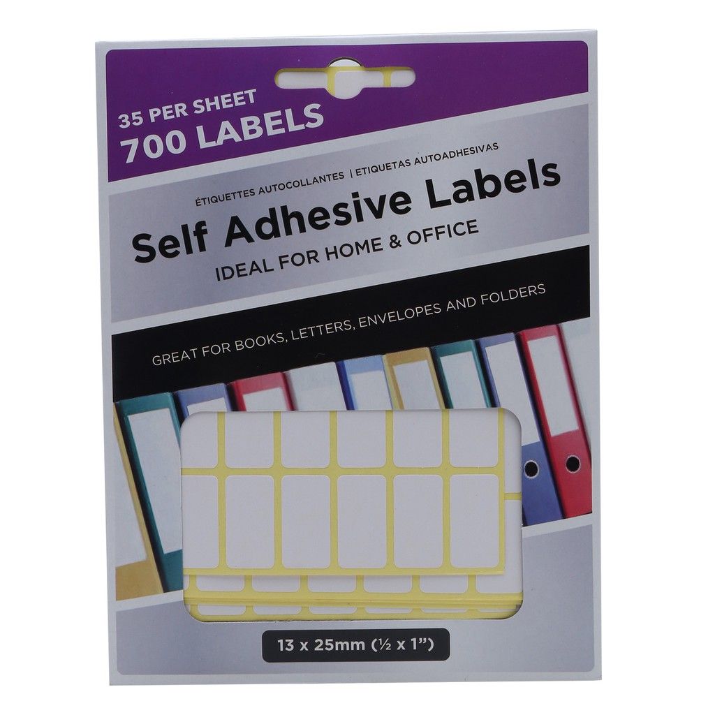 Nhãn Dán 13x25mm Bộ 700 Cái Uncle Bills SL0346