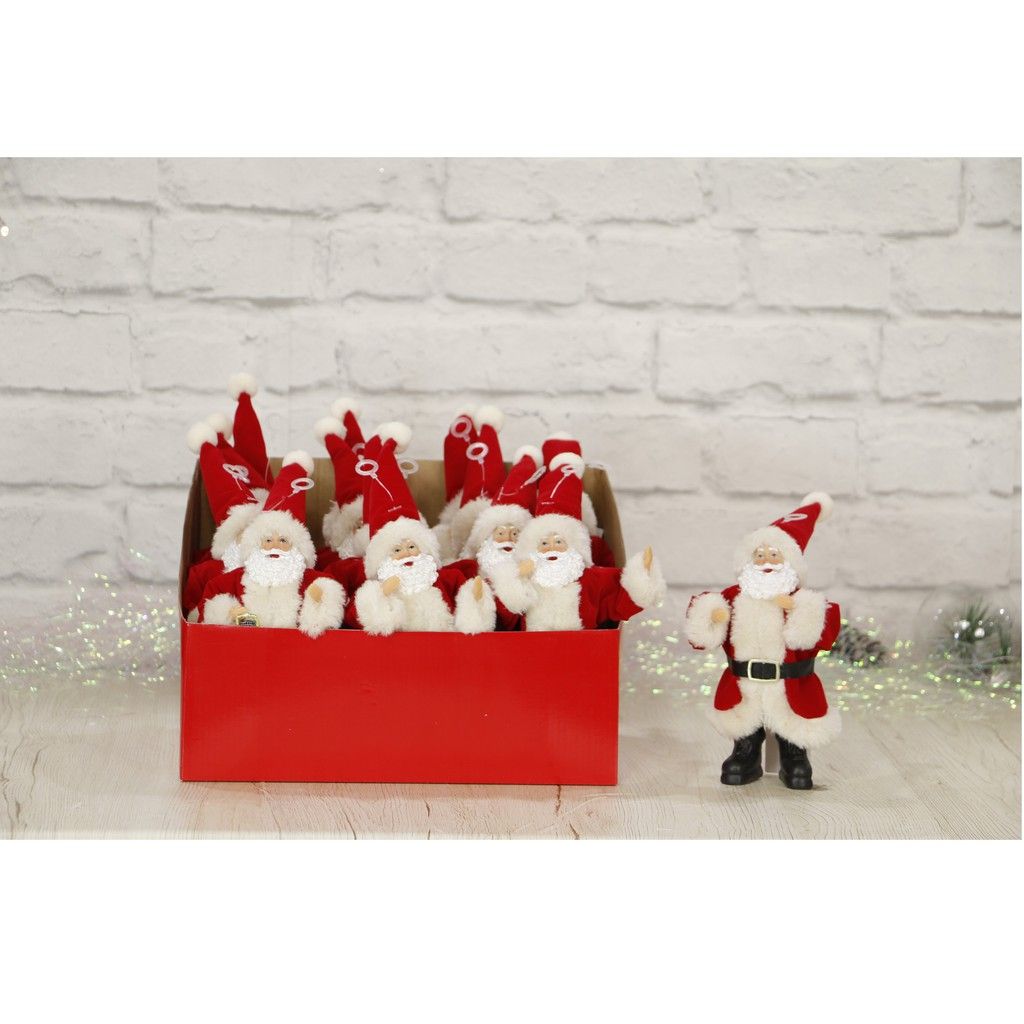 Ông Già Noel Santa Trang Trí Để Bàn 18cm UBL XB4236 Trang Trí Giáng Sinh
