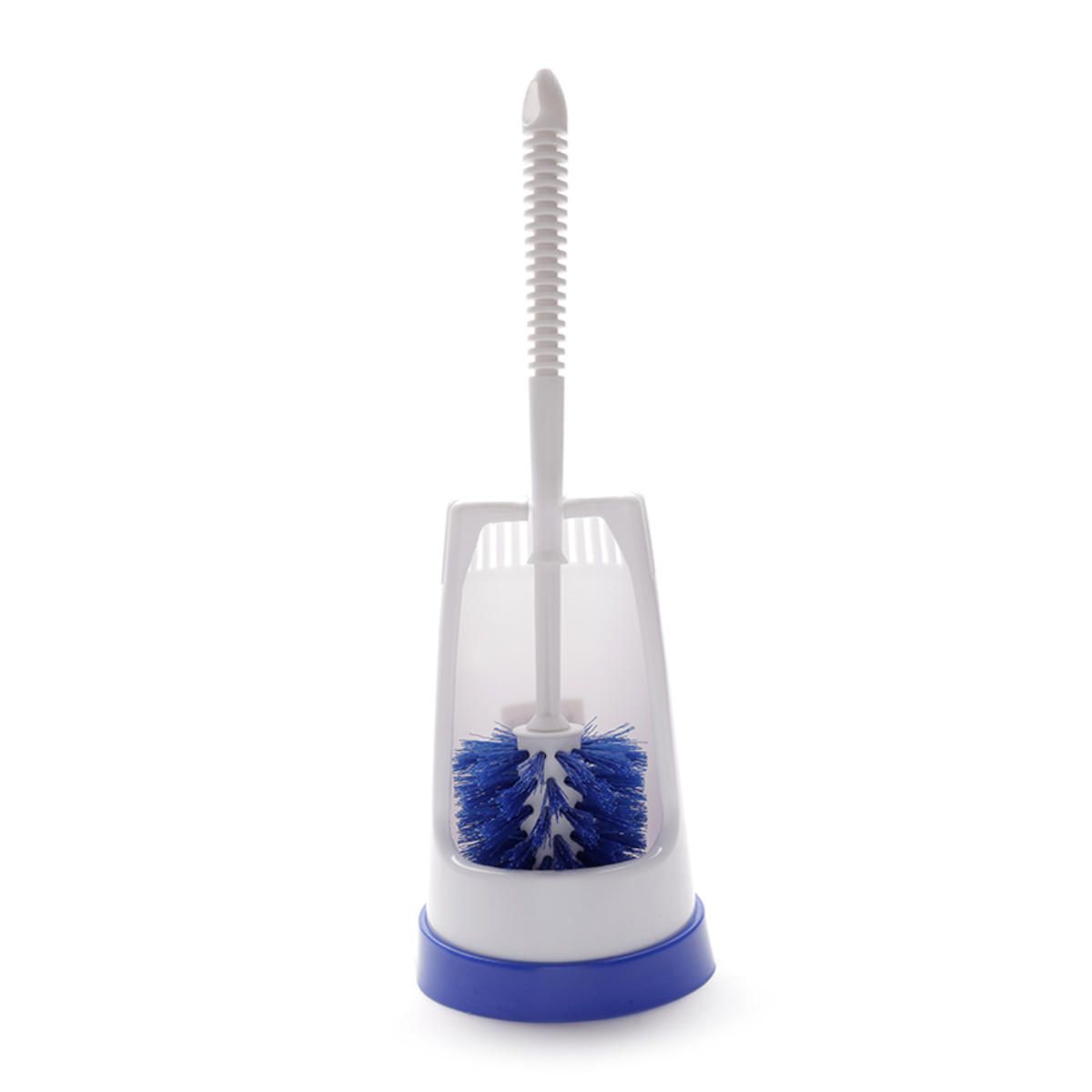 Toilet Brush W/Stand Deluxe