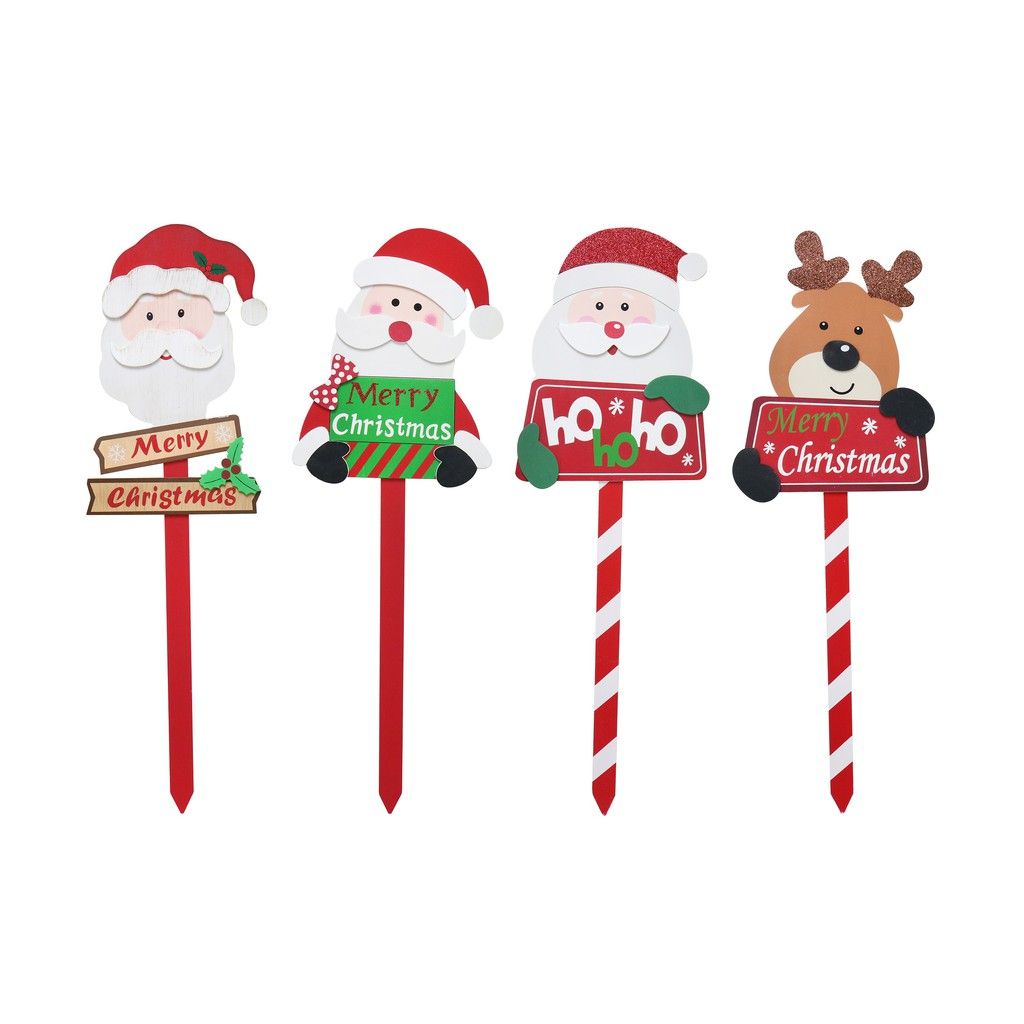 Cọc Cắm Trang Trí UBL XB4747 Trang Trí Giáng Sinh