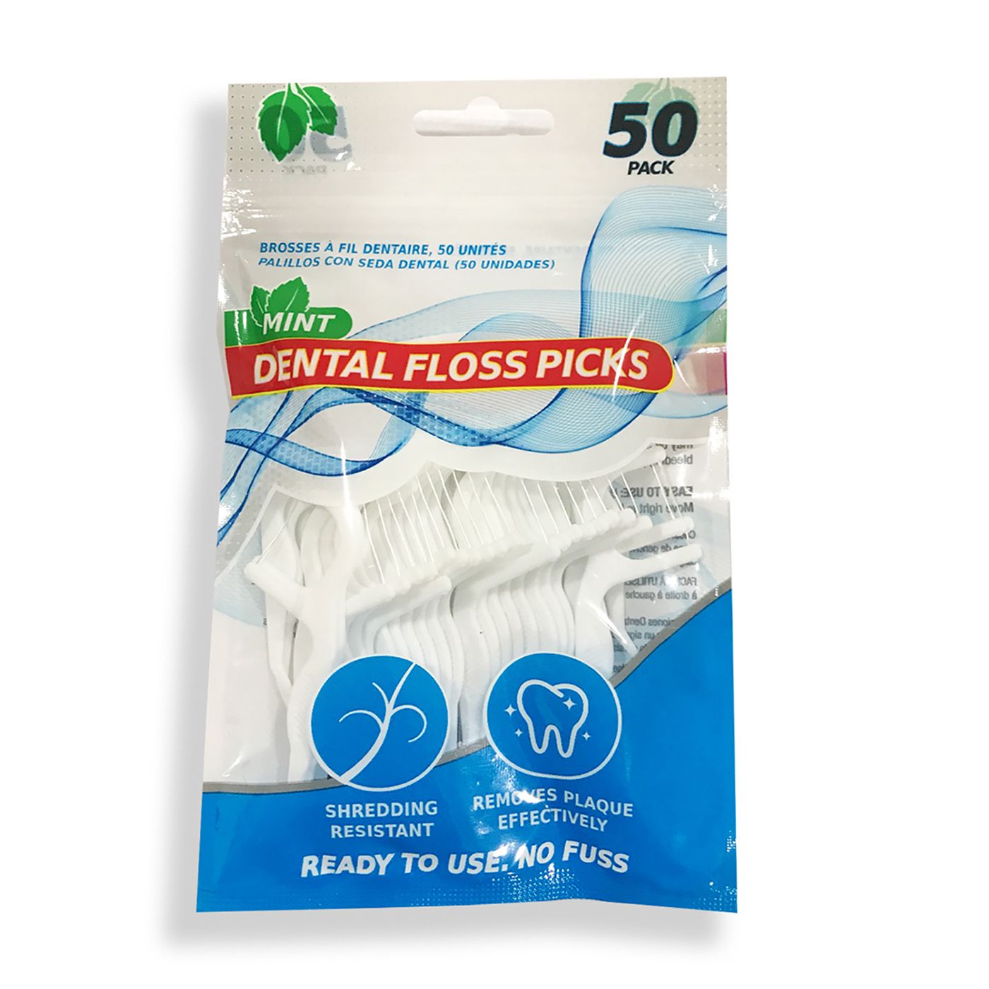 Dental Floss Picks 50Pk