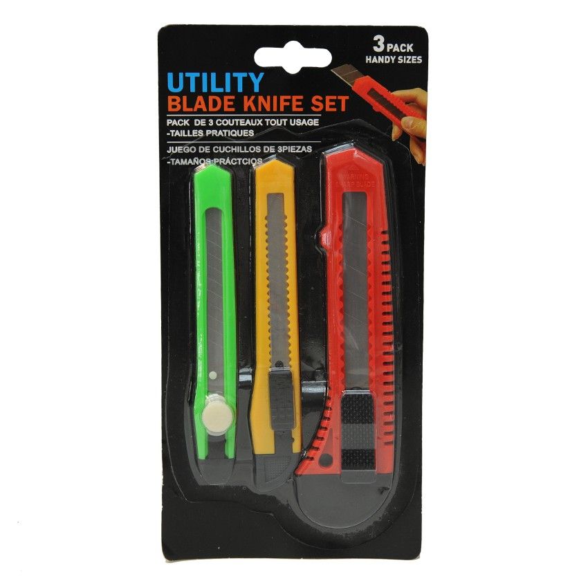 Dao Cắt Thông Dụng Bộ 3 Cái Uncle Bills HT0019