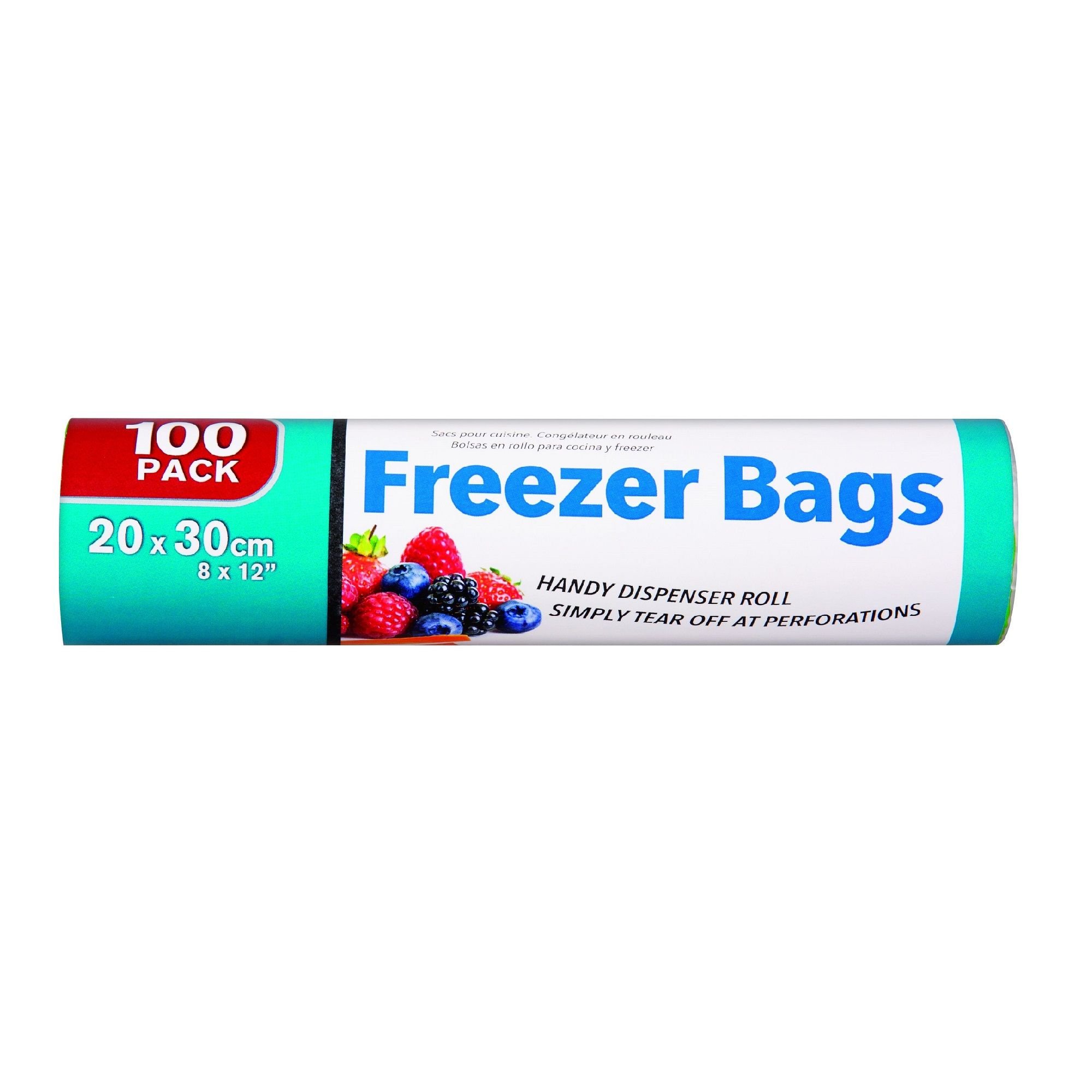 Freezer Bags Roll 20X30Cm 100Pk