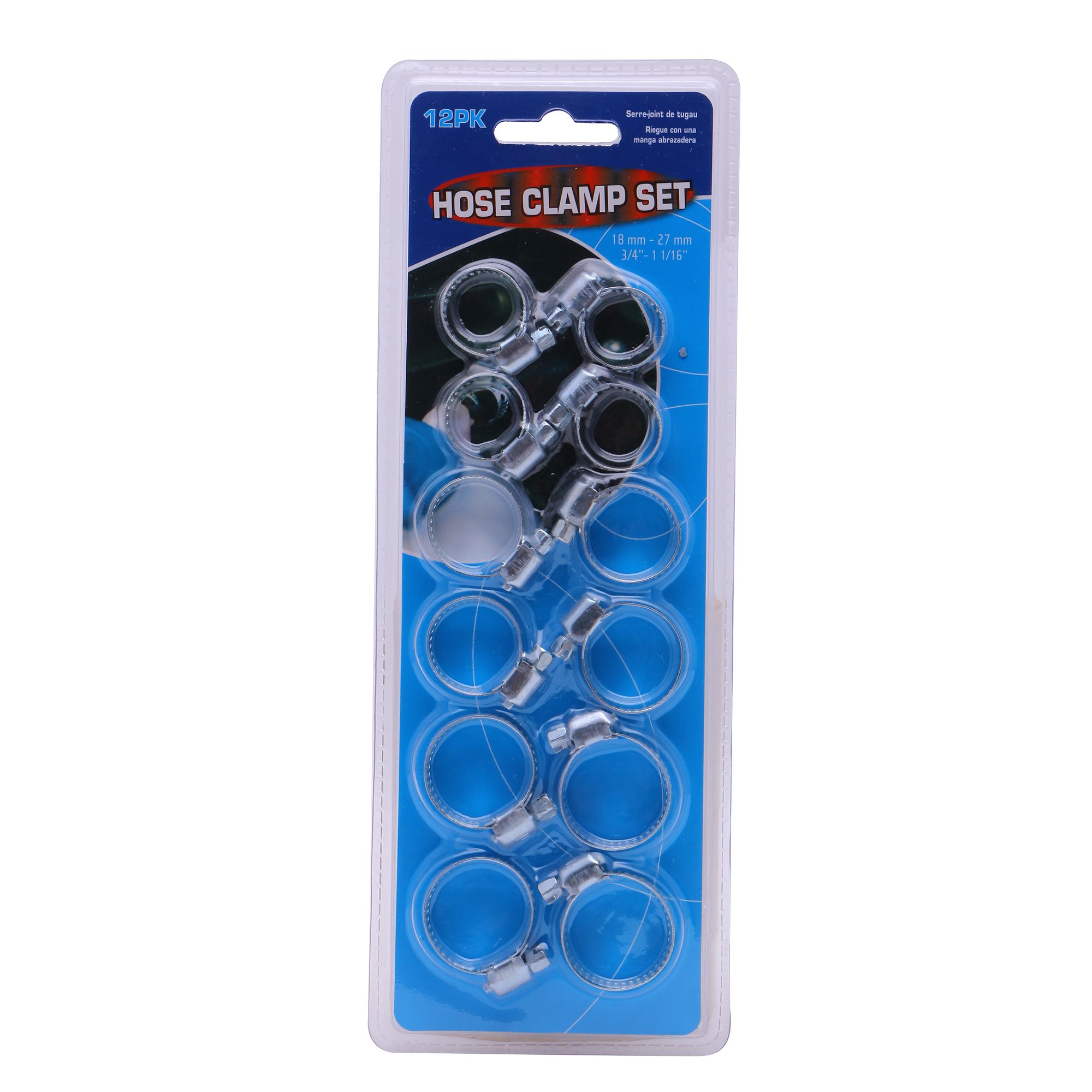 Hose Clamps 15 33Mm 12Pc Set