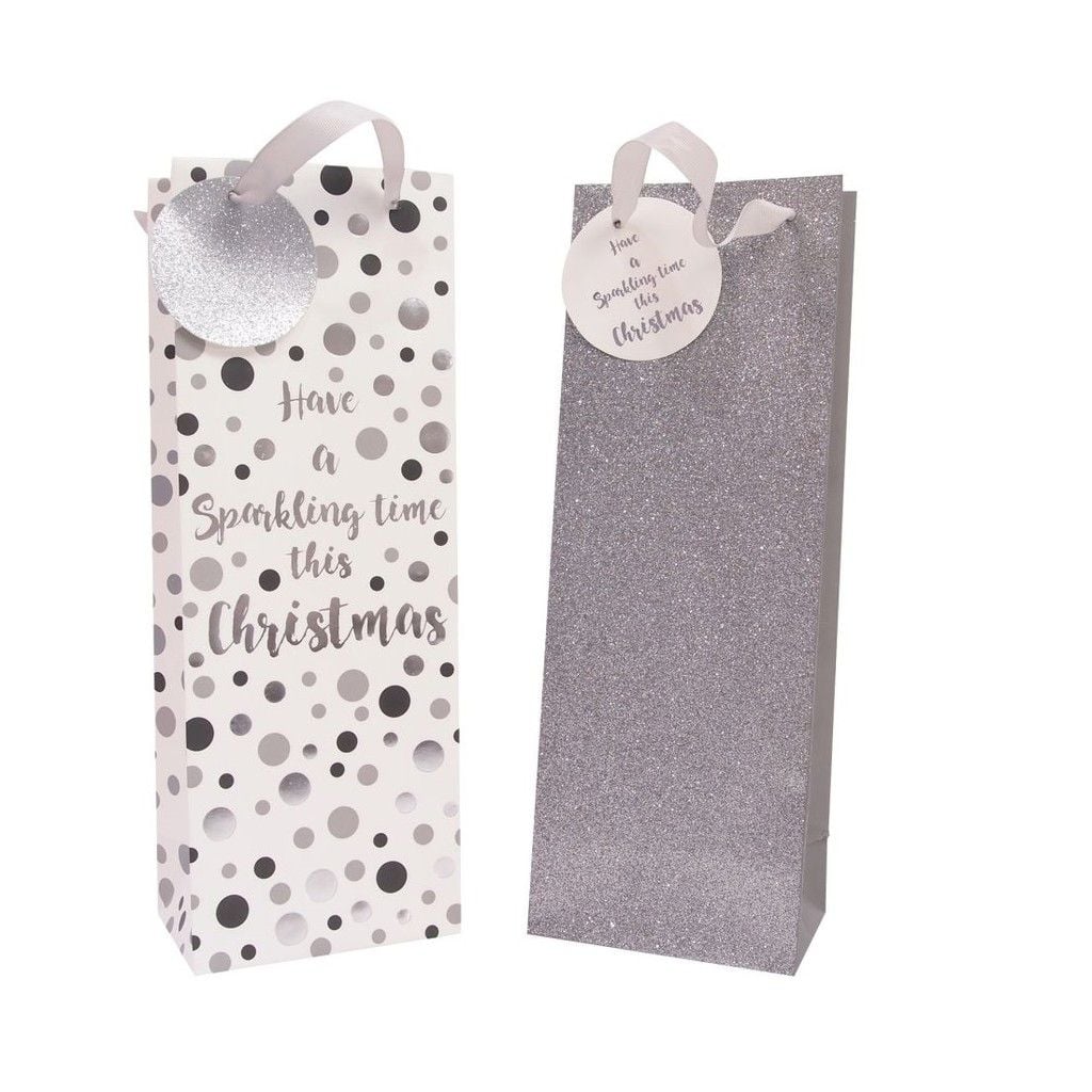 Túi hình chai màu bạc UBL XB1017