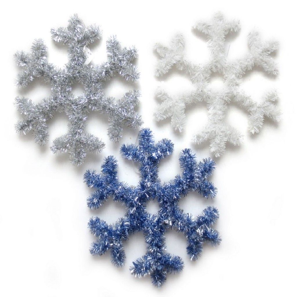 Bông Tuyết Kim Tuyến 30cm UBL XA6346 Trang Trí Giáng Sinh