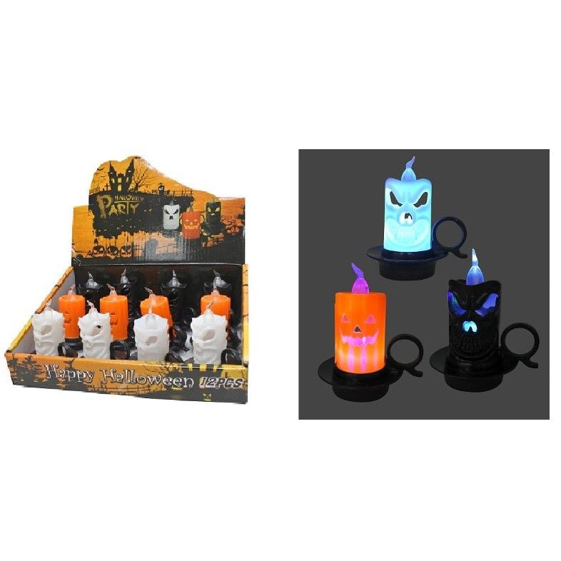 Nến Phát Sáng 3 Loại - Đồ trang trí Halloween Uncle Bills UH01699