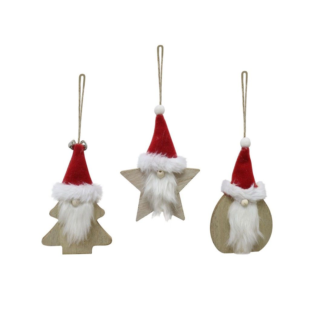 Bộ trang trí dây treo ông già Noel UBL XB3286 - Giao ngẫu nhiên