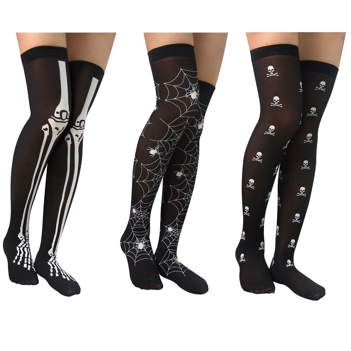 HALLOWEEN TIGHTS 3 ASSORTED