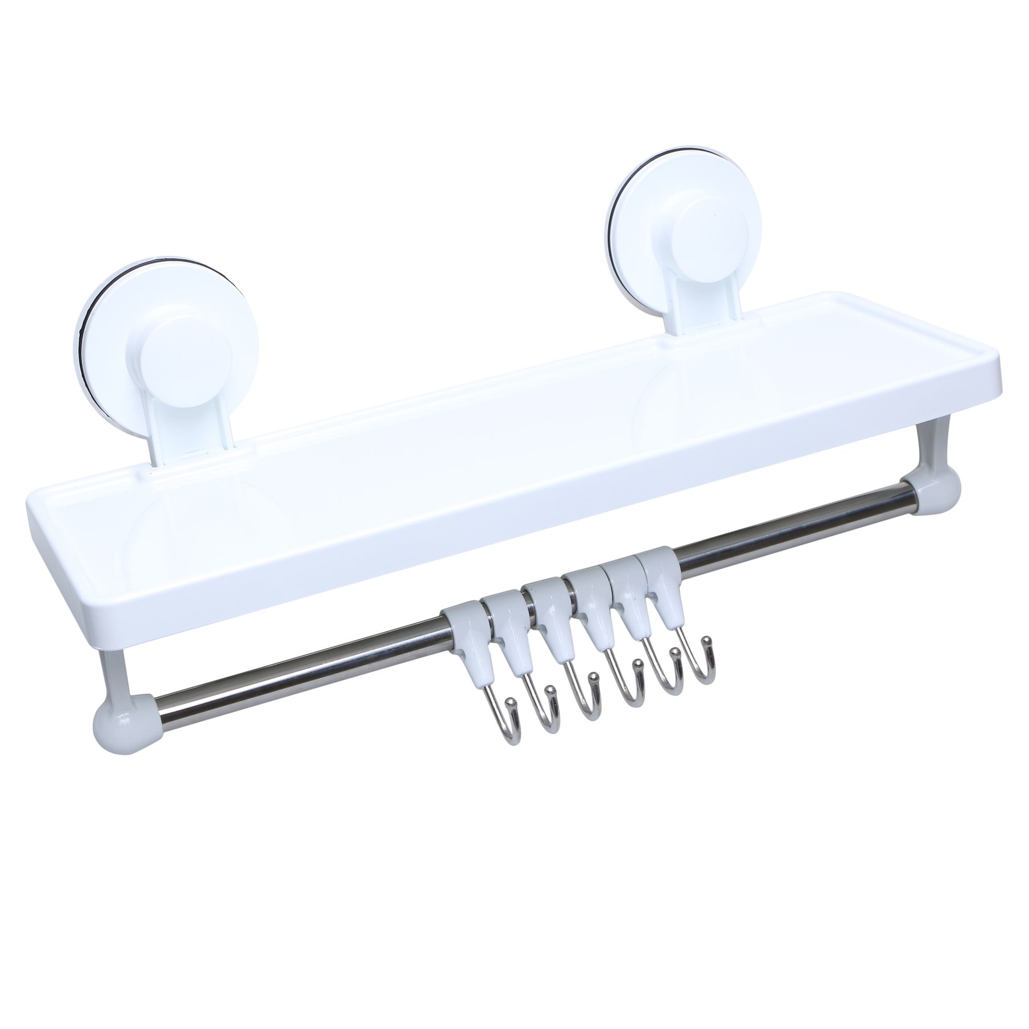 Utility Shelf W/6 Hooks