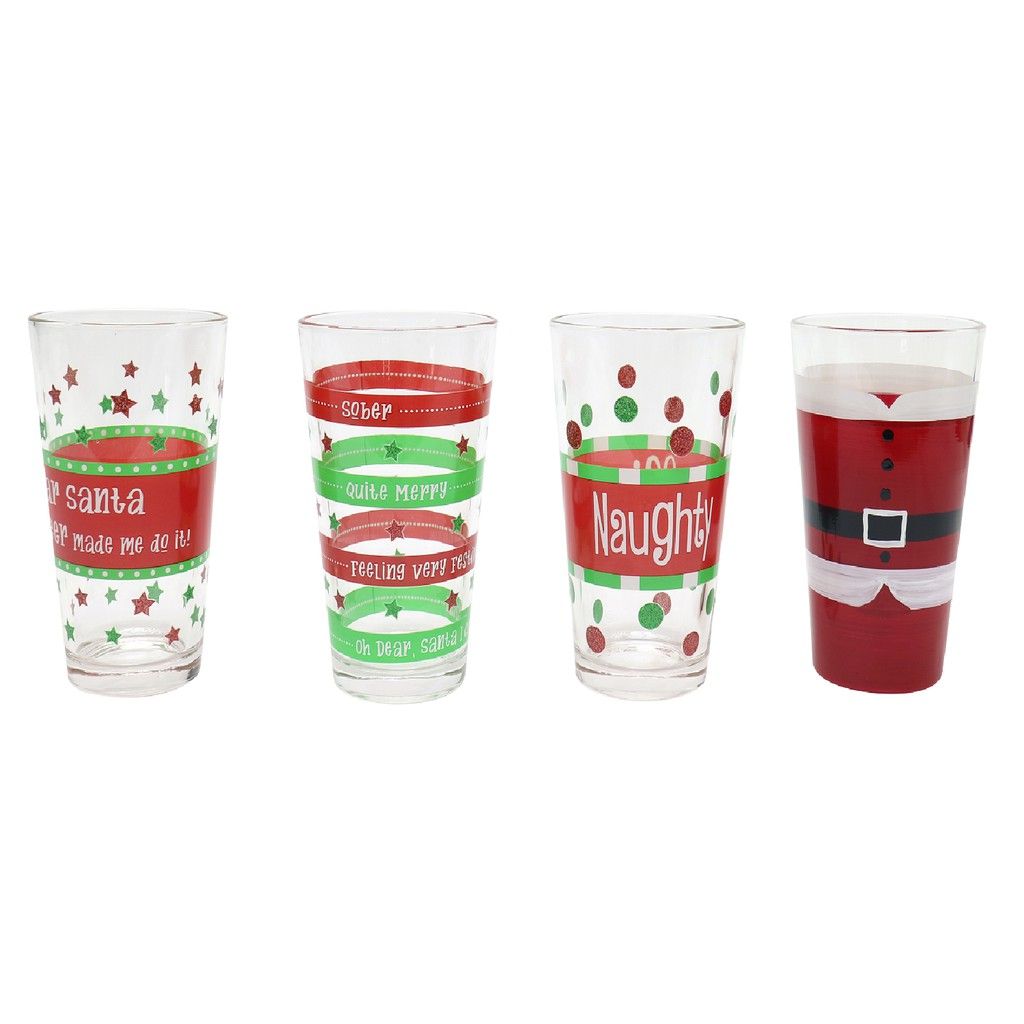 Ly Bia 450ml In Họa Tiết Giáng Sinh UBL XB4509 Trang Trí Giáng Sinh