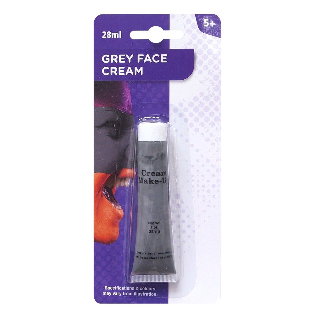 Kem Vẽ Mặt 28ml Màu Xám Hóa Trang Halloween Uncle Bills UH00457