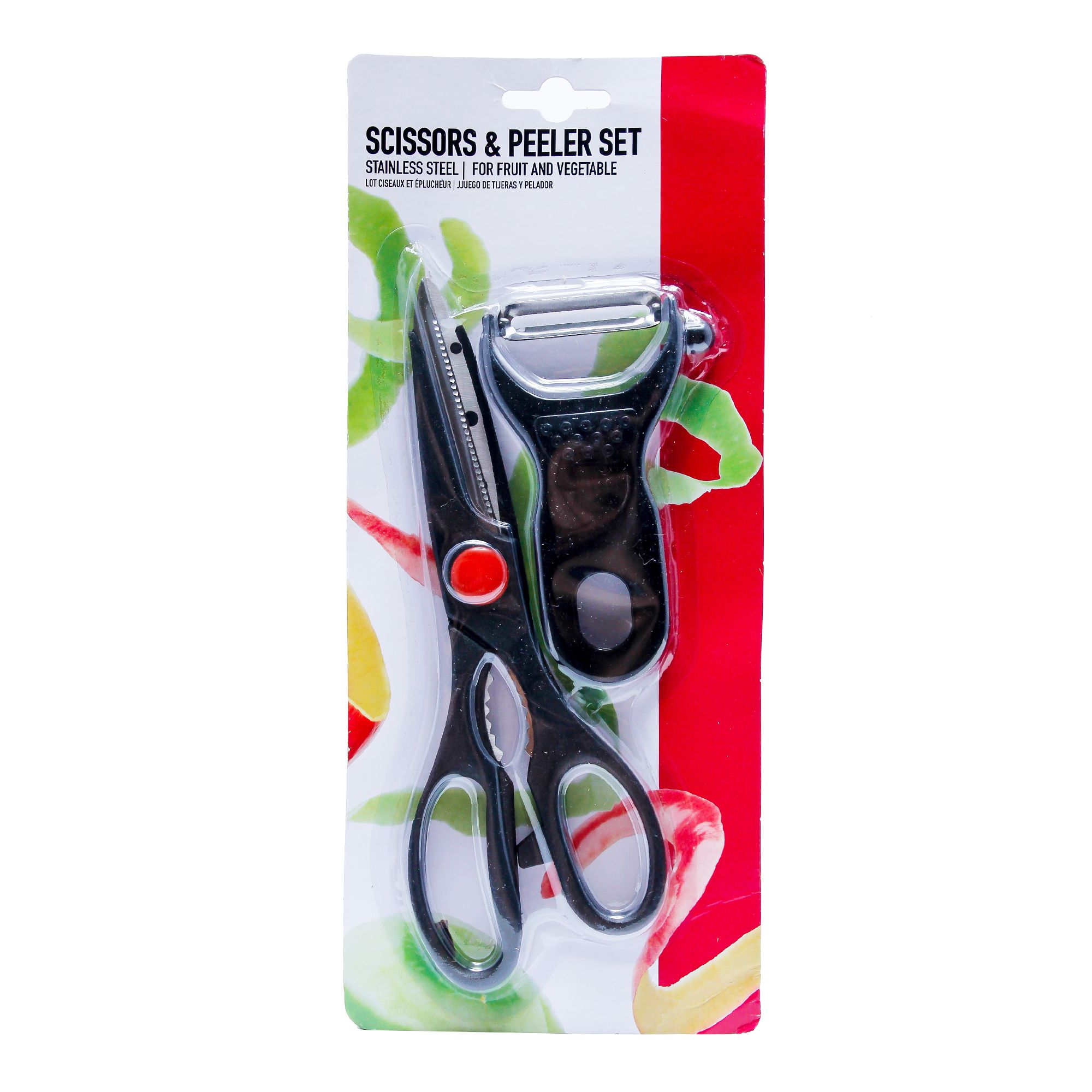 Scissors And Peeler Set