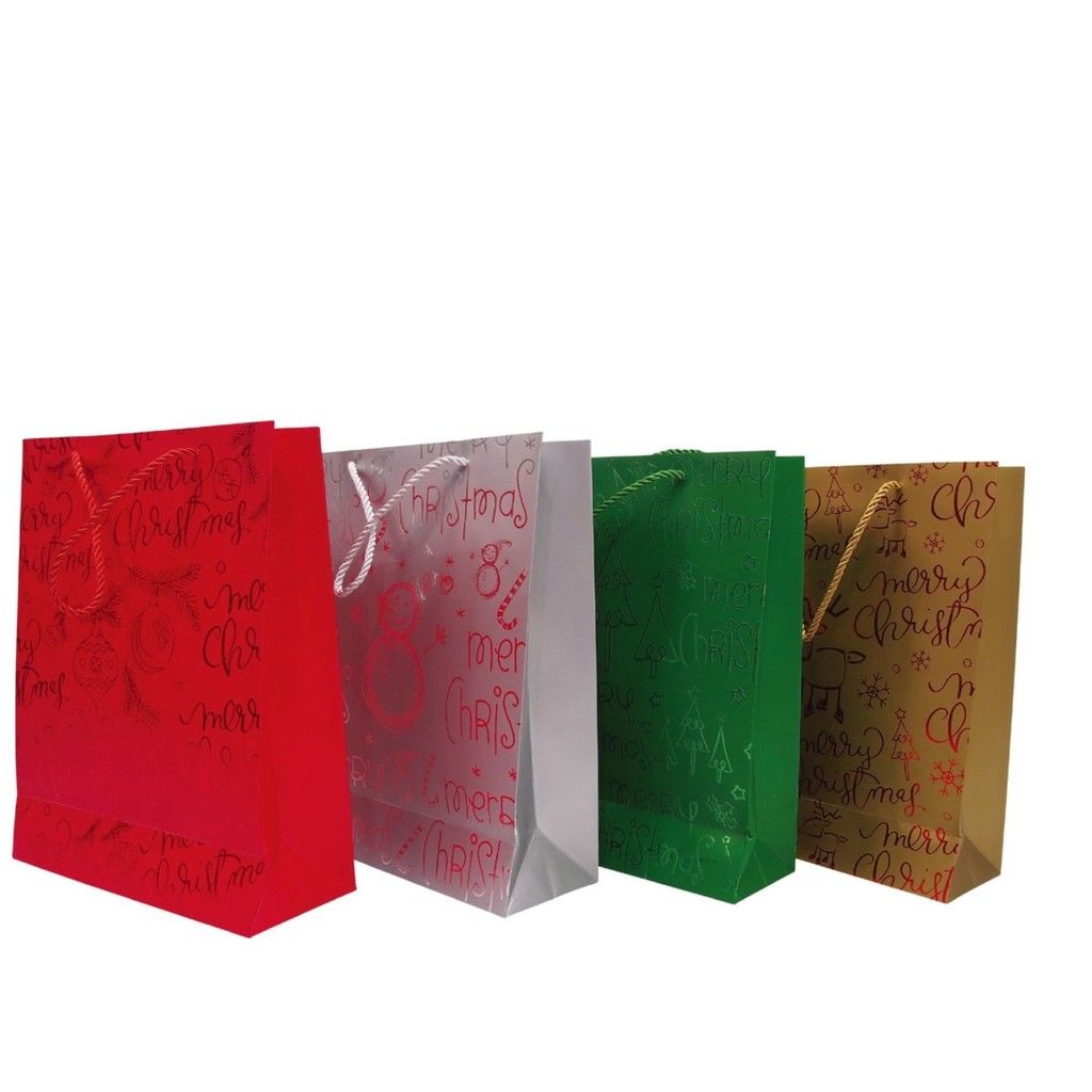 Túi đựng quà  in họa tiết cỡ vừa 4 loại Uncle Bills XB1031