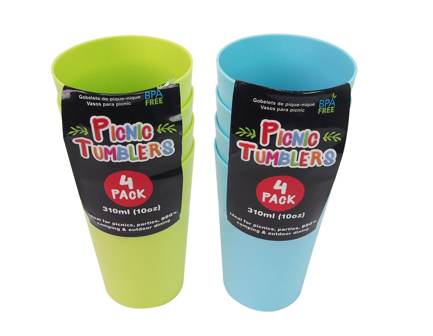 Picnic Tumblers 310Ml 4Pk