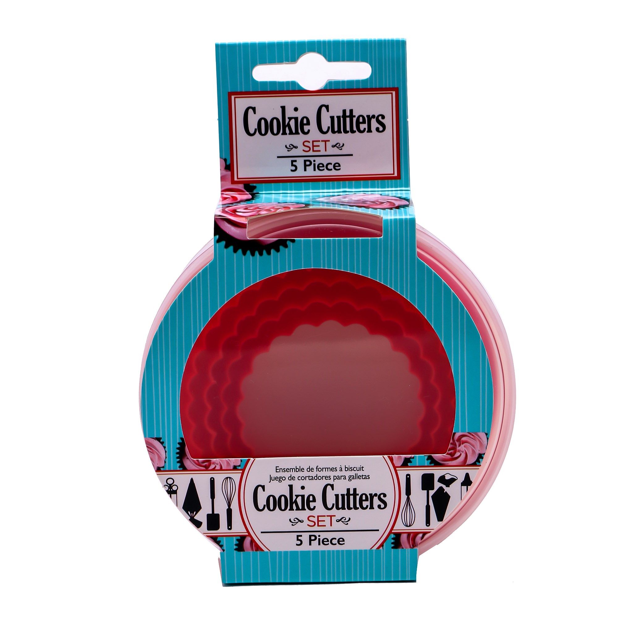 Cookie Cutters In Container 5Pc