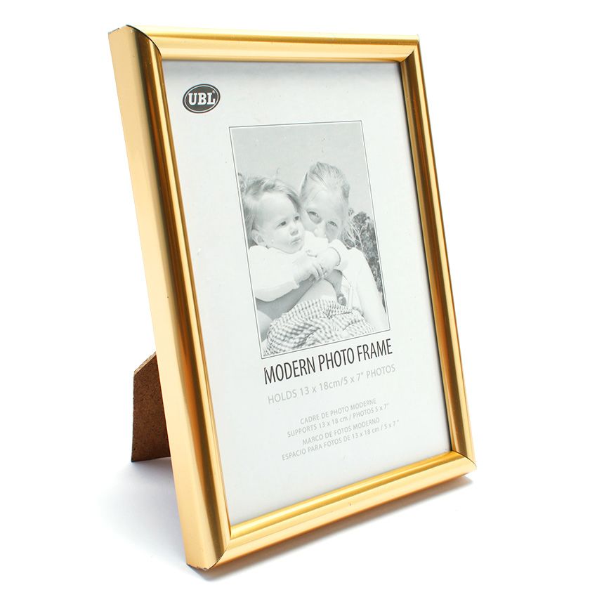 Modern Frame 13X18Cm Bk/Gld/Slv