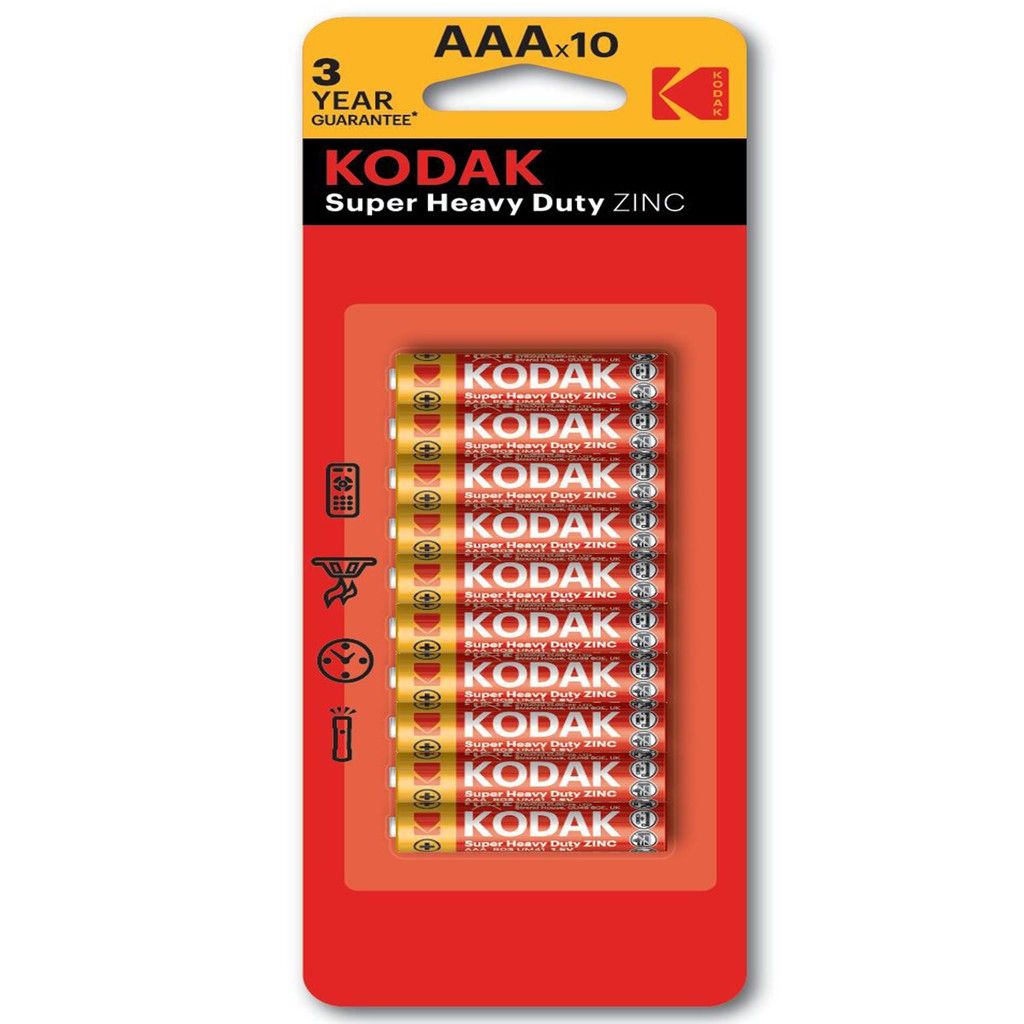 Pin KODAK AAA Điện Thế 1.5V Bộ 10 Pin Uncle Bills IB0146