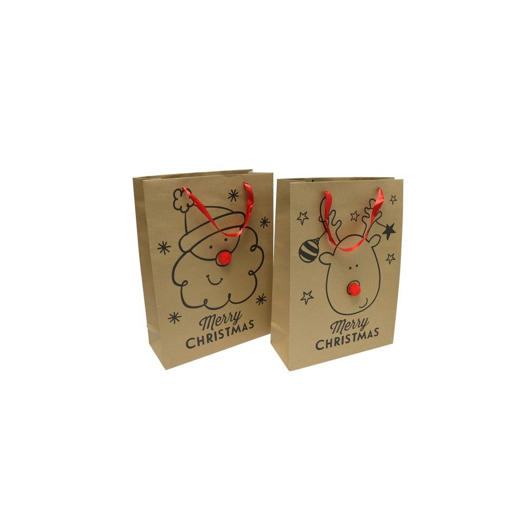 Túi đựng quà Kraft ngộ nghĩnh UBL XB3195 - Giao ngẫu nhiên