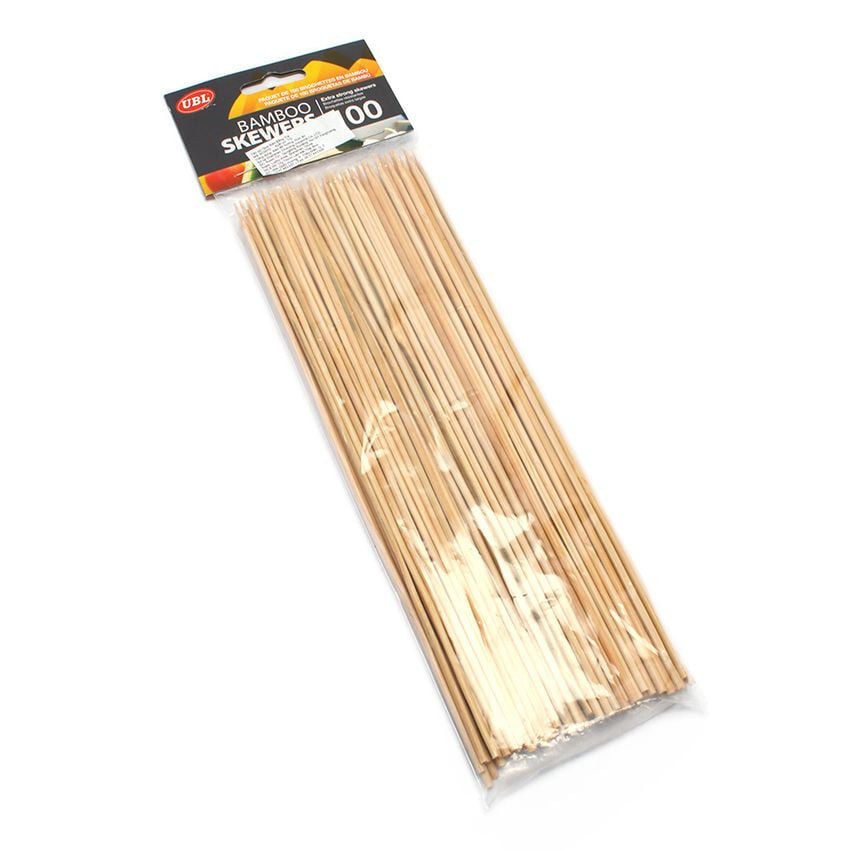 Bamboo Skewers Pk100 25Cm