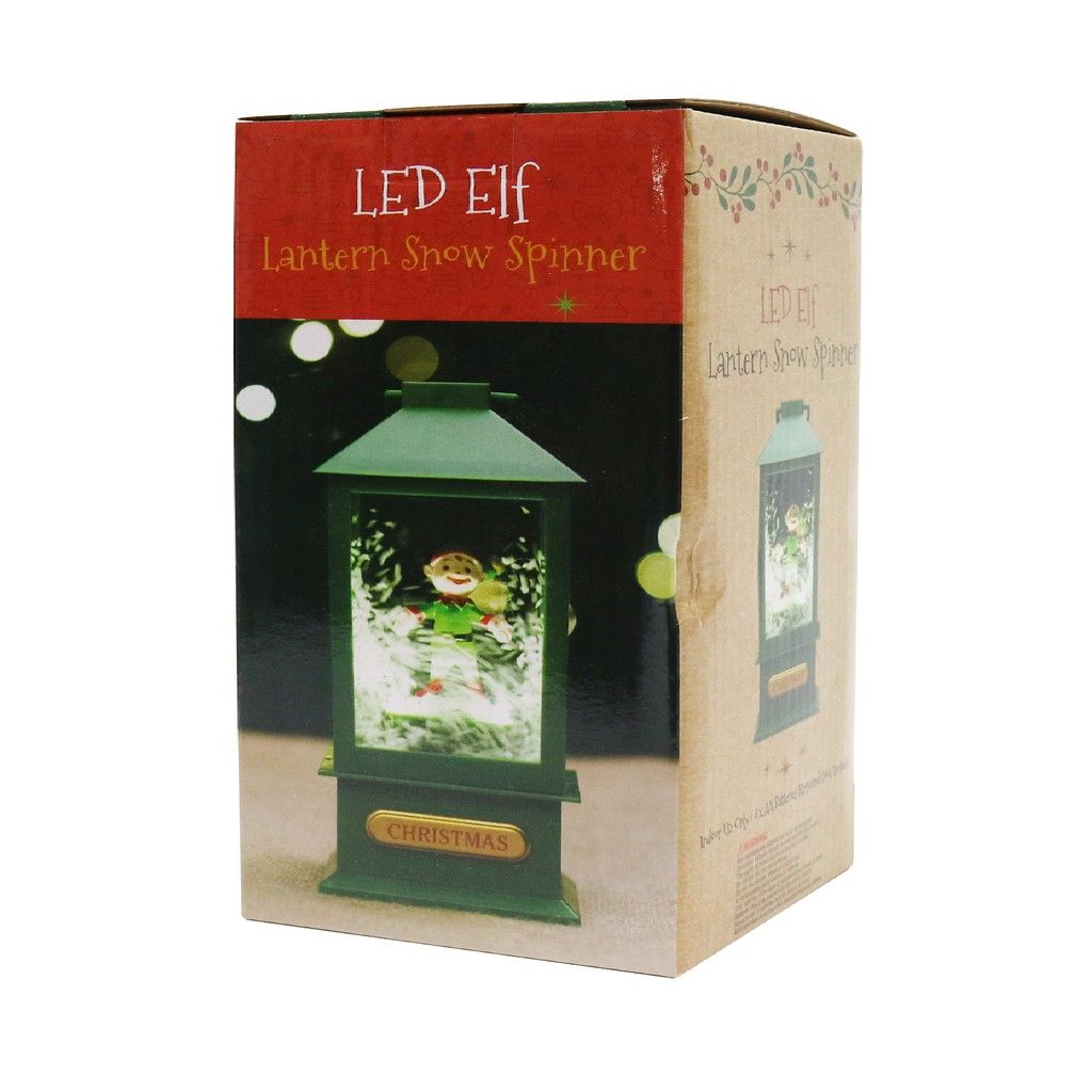 Đèn Trang Trí Đặt Bàn Có Nhạc 19.5cm UBL XB4339 Trang Trí Giáng Sinh