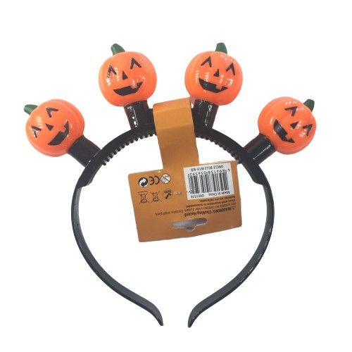 Cài Tóc Hình Bí Ngô Phát Sáng Halloween Uncle Bills UH01574