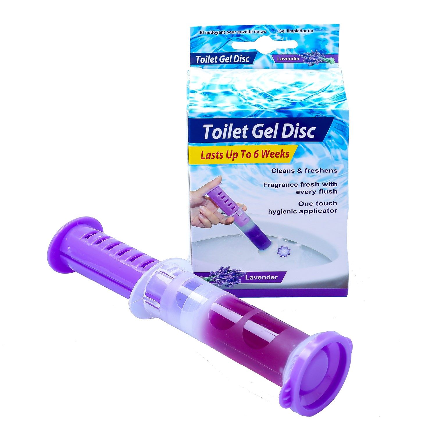 Toilet Cleaning Gel 6 Discs