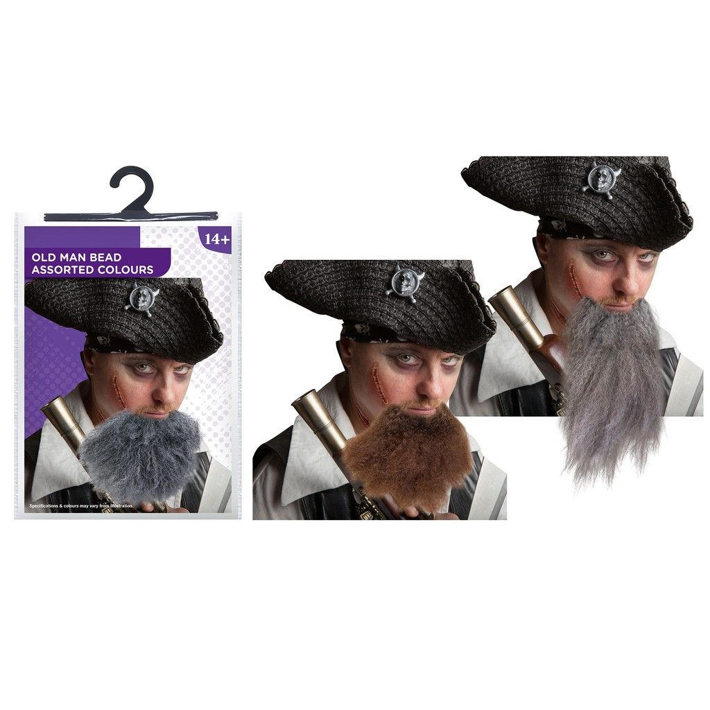 Râu Ông Già Nhiều Màu Hóa Trang Halloween Uncle Bills UH01172