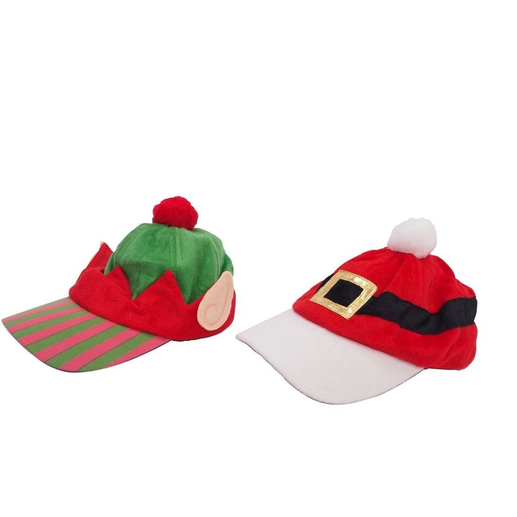 Nón Giáng sinh chơi bóng chày bằng vải polyester UBL XB1440 - Giao ngẫu nhiên