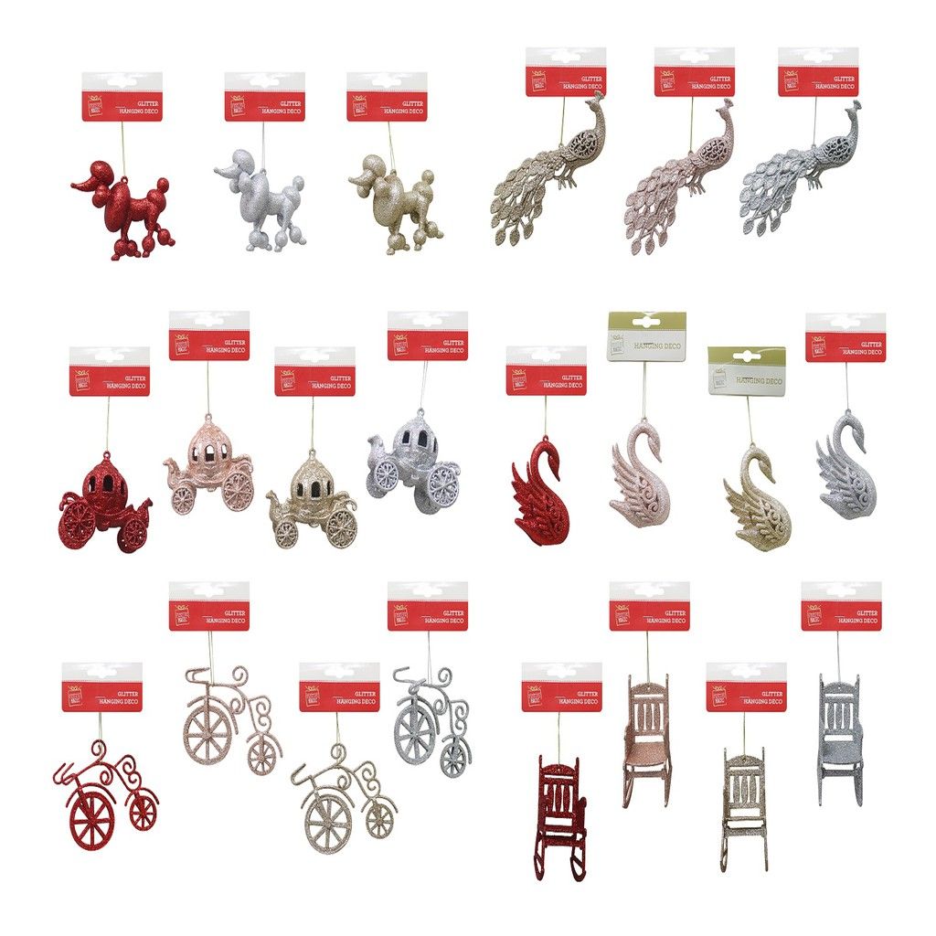 Hình Treo Trang Trí 24 Mẫu UBL XB4535 Trang Trí Giáng Sinh