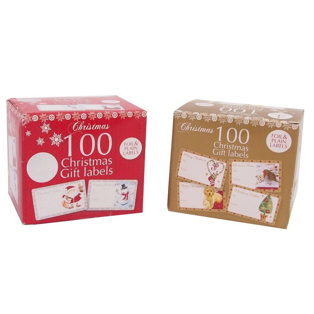 Cuộn nhãn dán  2 mẫu 100 cái UBL XB1015