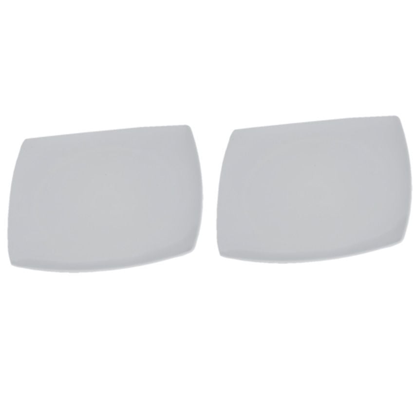 Melamine Sq. Plate White 26Cm