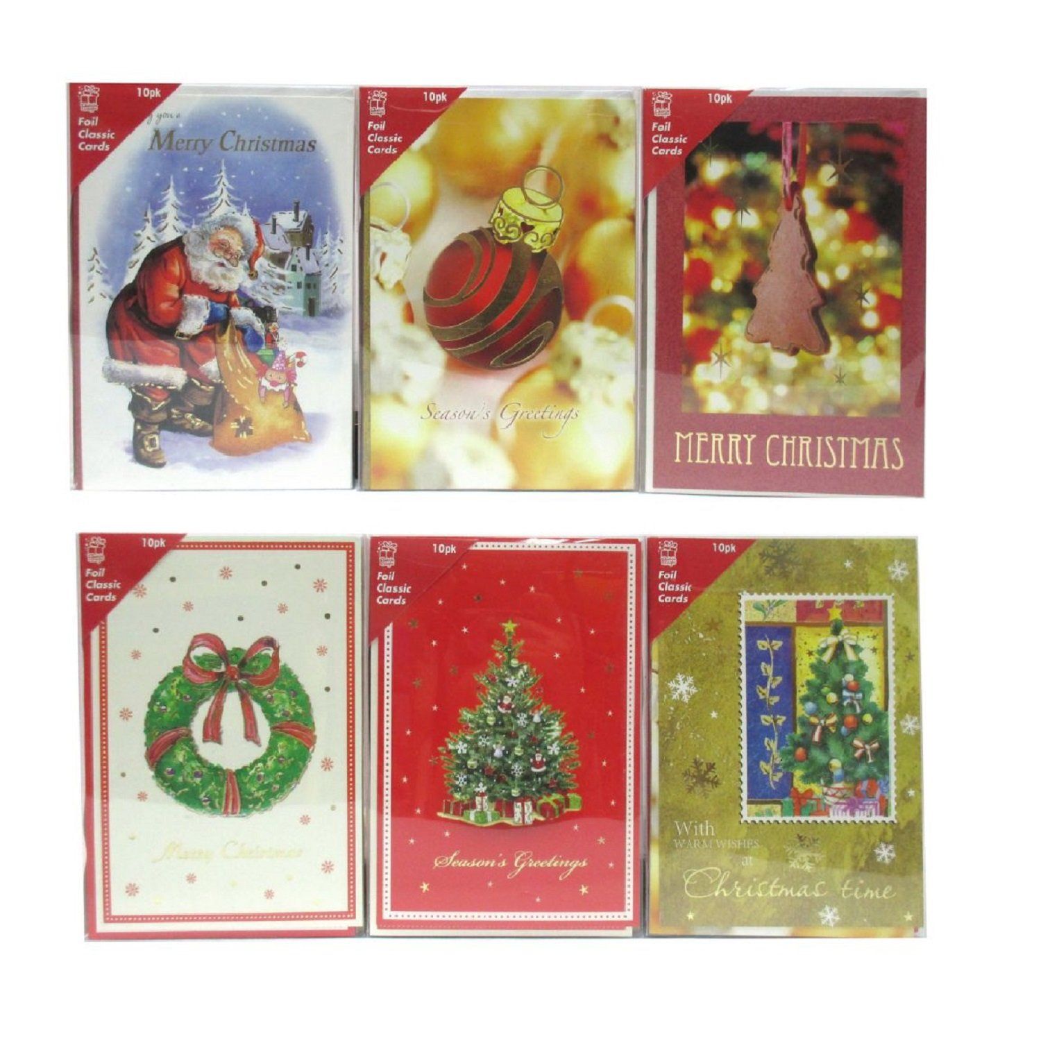 CARDS FOIL TRADITIONAL 10pc Uncle Bills XA8551