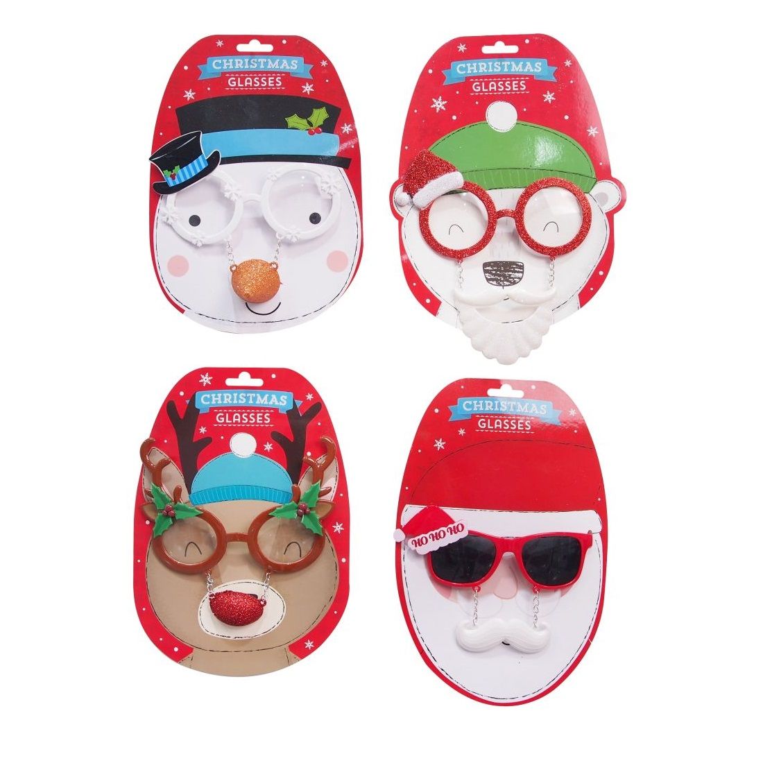 Novelty Glasses 4asst Uncle Bills XB1409