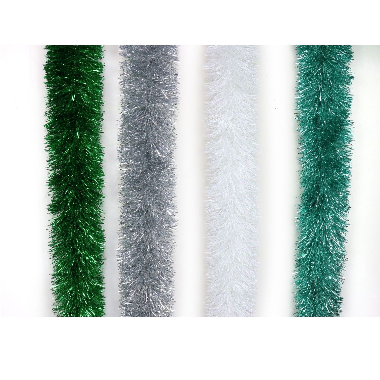 TINSEL FINE CUT MINT 2m 3asst Uncle Bills XB2801