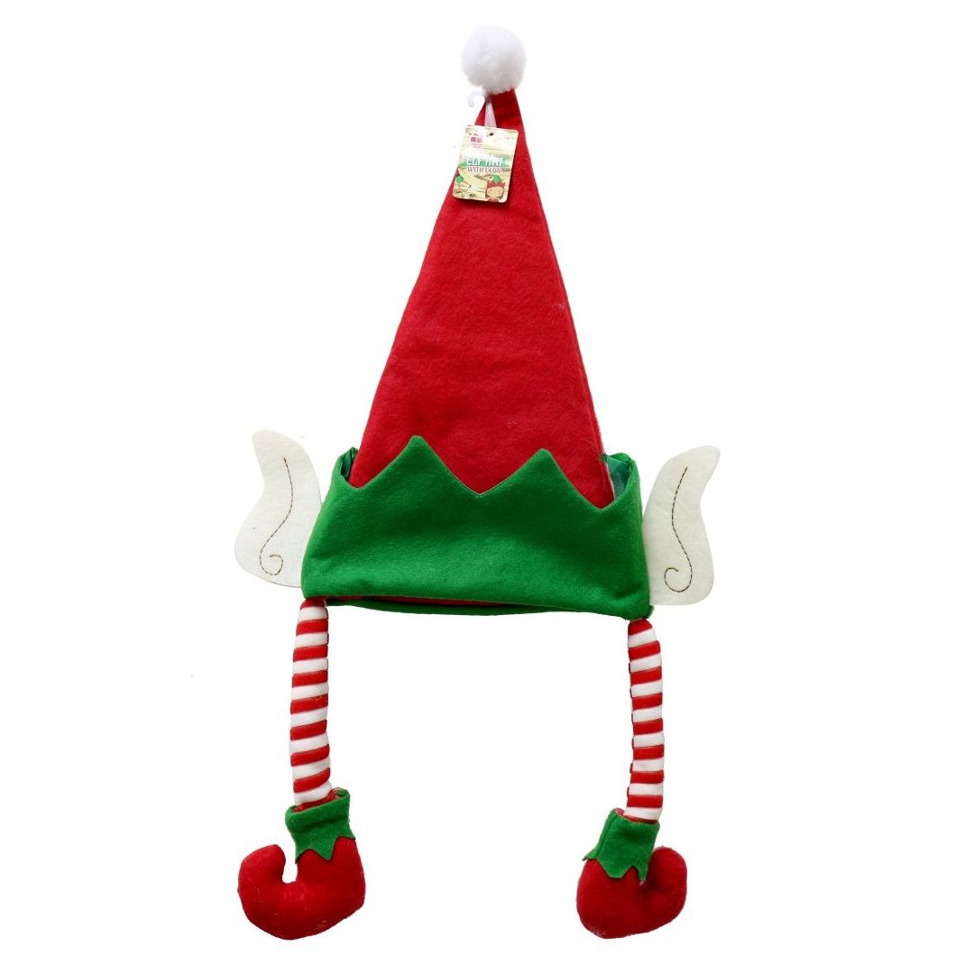 ELF HAT WITH LEGS 25x44cm Uncle Bills XB2985