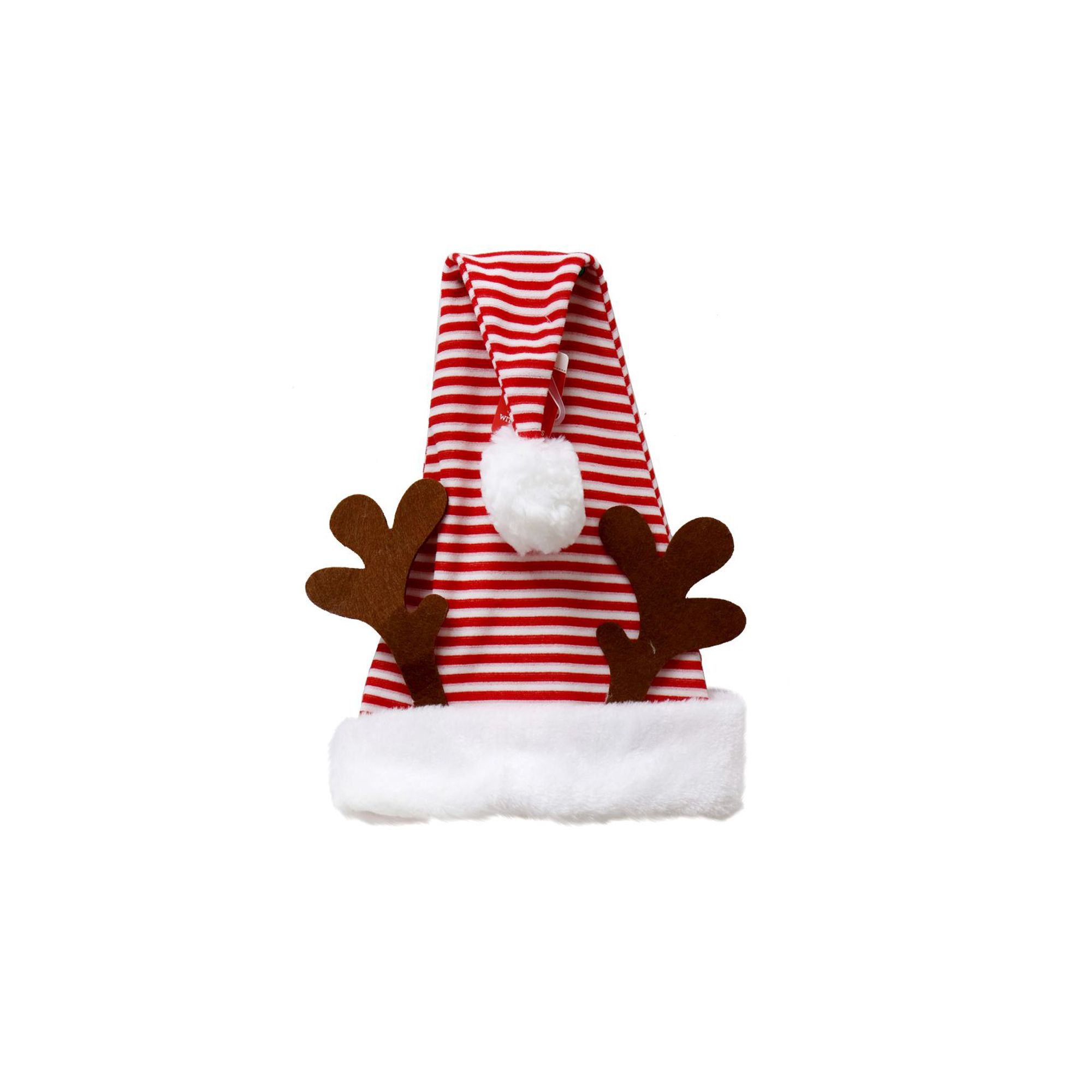 CANDY STRIPES HAT WITH ANTLERS Uncle Bills XB2996