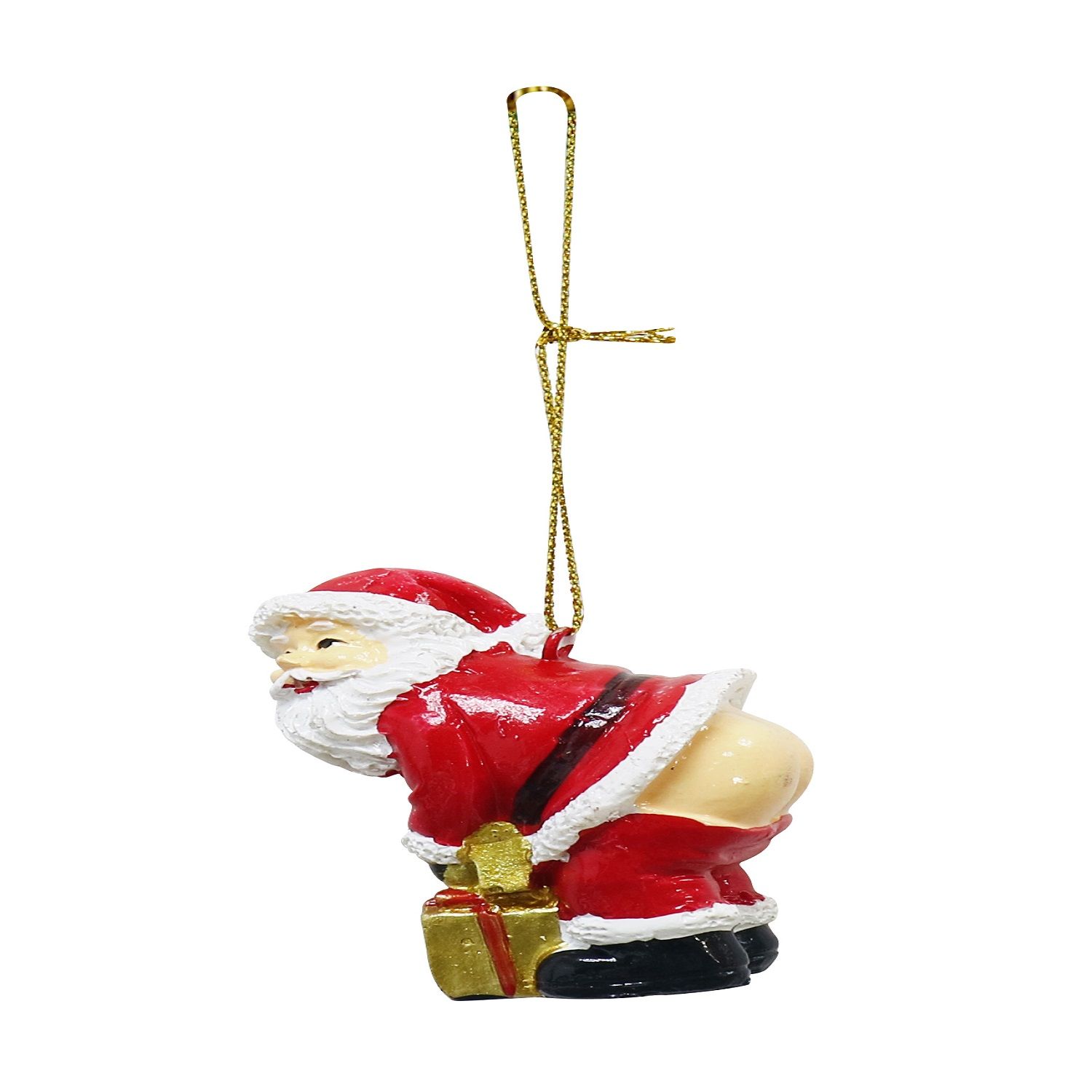 DECO HANGING MOONING SANTA Uncle Bills XB4556