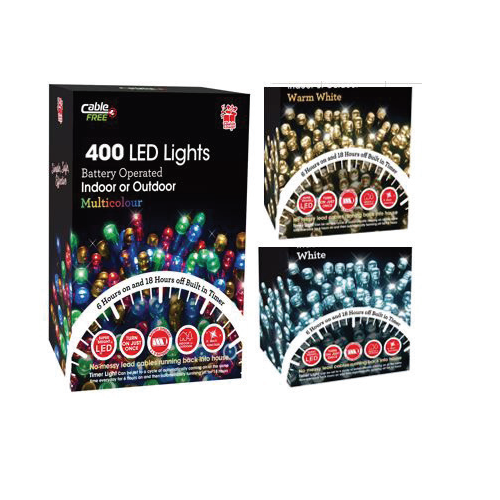 Đèn Led Trang Trí 400 cái/bộ 3 loại