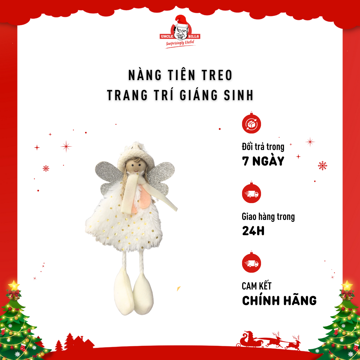 Tiên Cổ Tích Nhiều Kiểu Giáng Sinh Uncle Bills XD1954