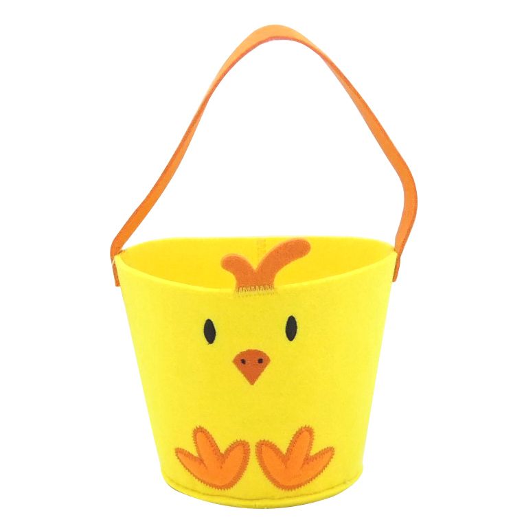 FELT CHICK BUCKET H19cm