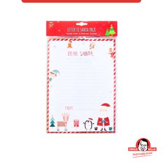 Bộ 2 Lá Thư Gửi Ông Già Noel Mừng Lễ Giáng Sinh Uncle Bills XN0160