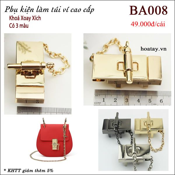 Khóa Xoay Xích độc đáo BA008